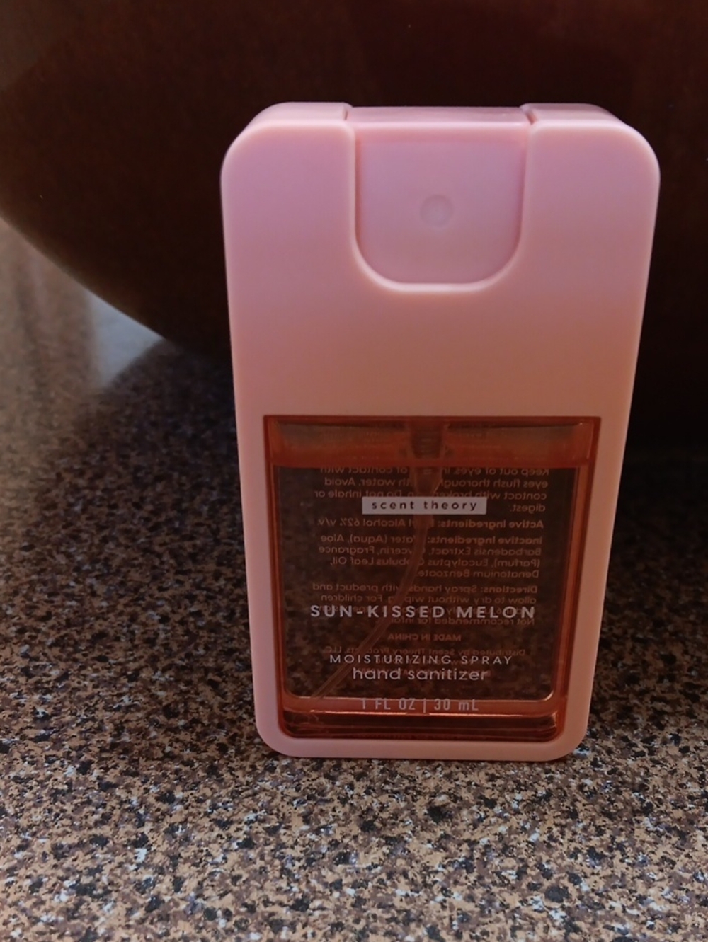 Scent Theory Sun-Kissed Melon Pink Moisturizing Spray Hand Sanitizer